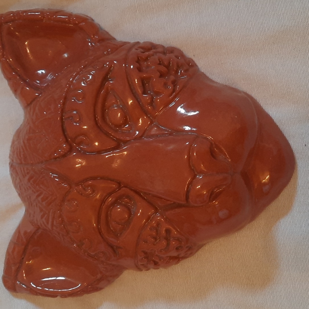 Clay art piece. Hand made